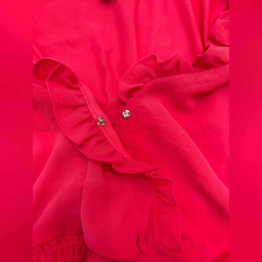 Pink Ruffle Dress - Picture 13 of 13
